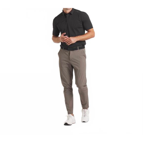 NEW UNRL concourse chino pants in dark taupe